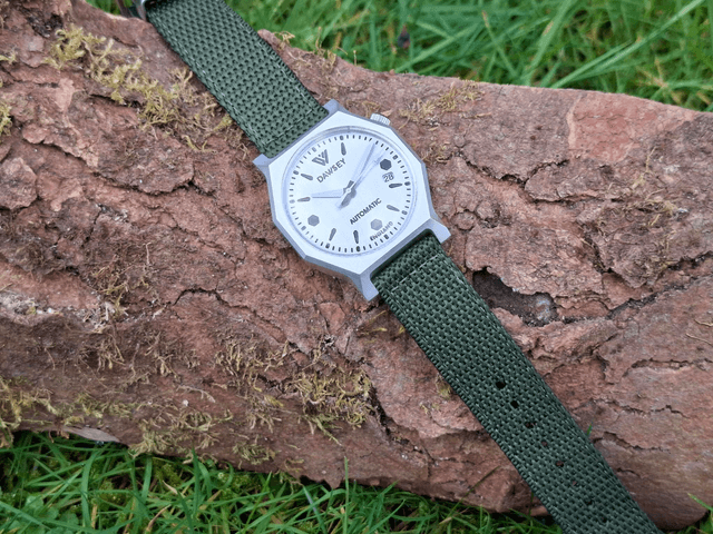 Green Woven Nylon Strap