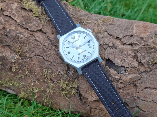 Black Canvas Strap