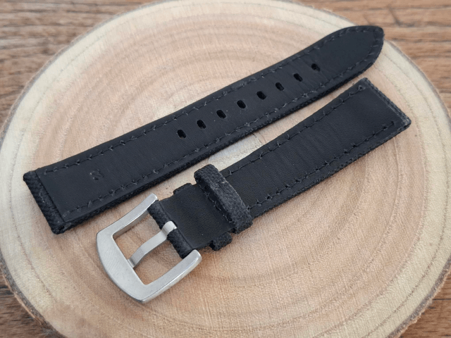 Black Canvas Strap